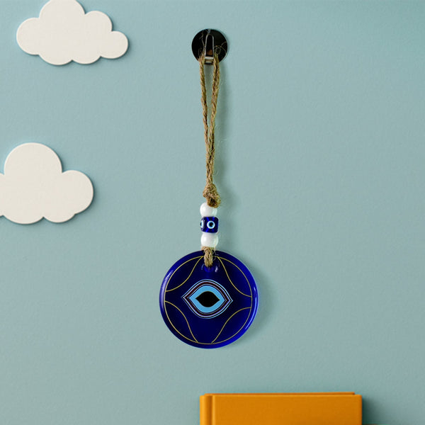 Traditional Evil Eye Wind Chime for Home Protection